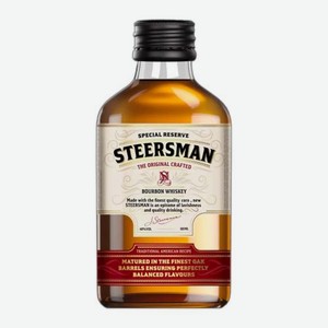 Виски зерновой Steersman 40% 100мл