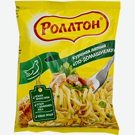 Лапша Роллтон, С Говядиной, С Курицей, 85 Г