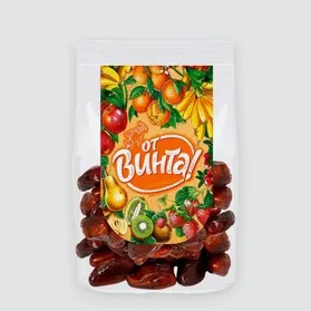 Финики сушеные с косточкой,  От Винта , 200 г
