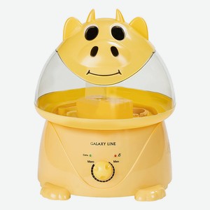 GALAXY LINE Увлажнитель воздуха ультразвуковой мощность, GL 8009, цвет: Желтый