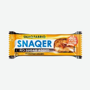 SNAQ FABRIQ Батончик глазированный Арахис и карамель, 50 г