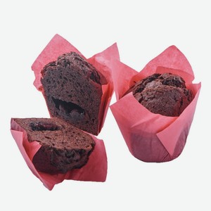 Маффин Шоколадный С Вишневой Начинкой 80г Сладкие