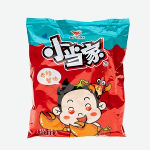 Лапша-чипсы Литл Мастер Со Вкусом Острого Краба 20г М/у