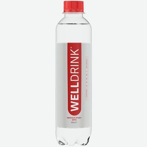 Напиток витаминный WellDrink Красные ягоды-мята 0,5л
