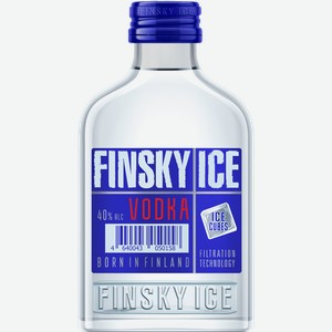 Водка ФИНСКИЙ ЛЕД ФИНСКИЙ ЛЕД 40%, 0.1л