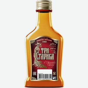 Настойка ТРИ СТАРИКА 38–40% горькая, 0.1л