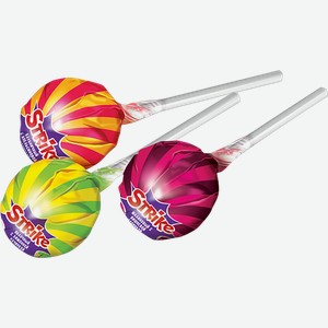 Карамель СТРАЙК с жевательной конфетой, в ассортименте, 11,3г