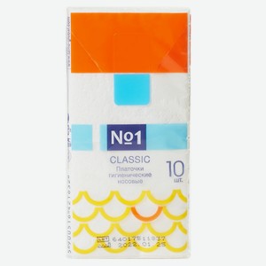 Платочки Носовые Белла №1 2сл 10шт