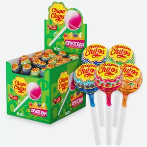 Карамель Леденцовая Chupa-Chups Фруктовая 12Г+ Кола