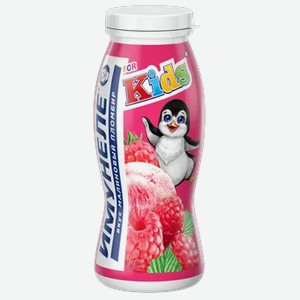 Кисломолочный напиток 1.5% «Имунеле for Kids» Малиновый пломбир, 100 г