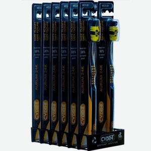 Зубная щетка CVDent Oral Pro Vtdium средняя жесткость