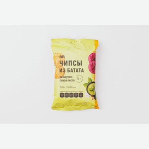 Чипсы из батата со вкусом соуса песто 75 г