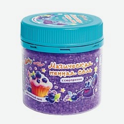 Магическая пенная соль с сюрпризом ЧЕРНИЧНЫЙ КЕКС