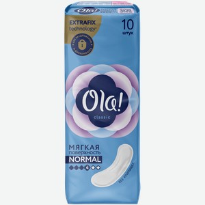 Прокладки OLA! с мягкой поверхностью, без крылышек, толстые, 10шт