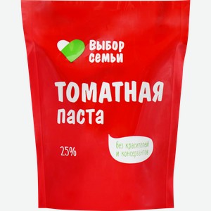 Паста томатная ВЫБОР СЕМЬИ 25%, 70г