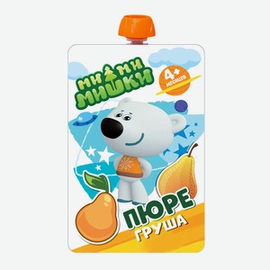Пюре фруктовое Ми-ми-мишки груша с 4 мес 90г г/п