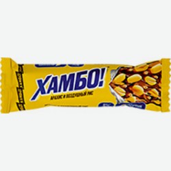 Шоколадный Батончик Хамбо, Арахис И Воздушный Рис, 45 Г