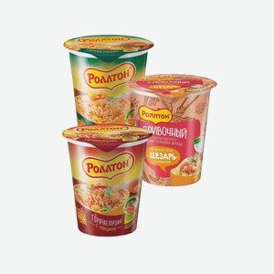 Лапша Роллтон В Ассортименте Стакан 70г