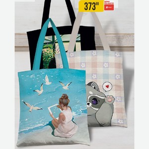 СУМКА текстильная, премиум, 35 × 42 см, Арт Дизайн, 1 шт.