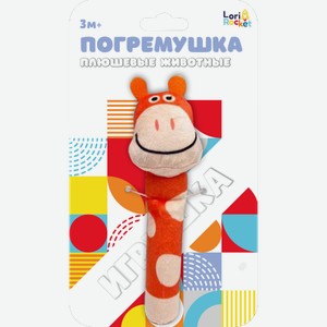 Погремушка плюшевые животные 9111273 в ассортименте