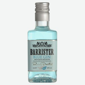 Джин Barrister Blue Россия, 0,05 л