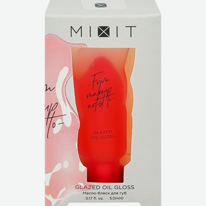 Масло-блеск для губ MIXIT оттенок алый, Россия, 6 мл