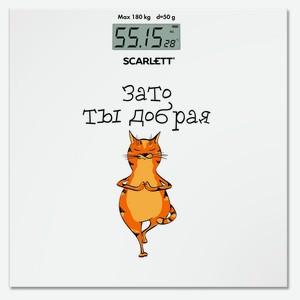 Весы напольные Scarlett SC-BS33E104