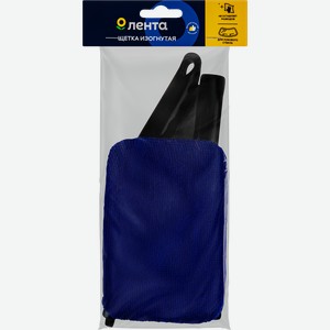 Щетка для лобового стекла автомобиля ЛЕНТА изогнутая 44см, Арт. 610507-10