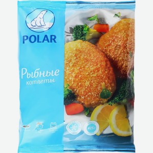 Котлеты POLAR рыбные в панировке зам, Россия, 425 г