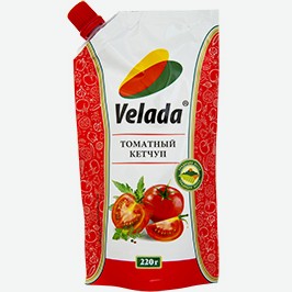 Кетчуп Велада, В Ассортименте, 220 Г