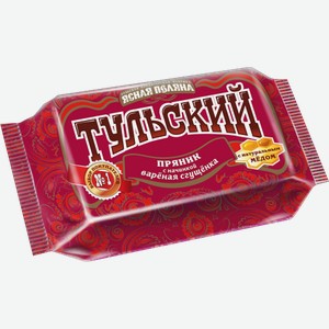 Тульский пряник с начинкой вареная сгущенка Ясная поляна 45г