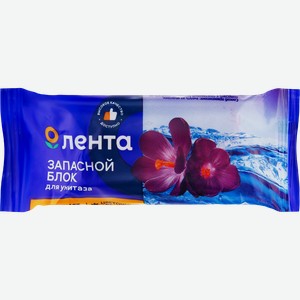 Блок запасной для унитаза ЛЕНТА Цветы, 30г