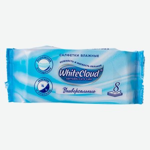 Салфетки влажные Whitecloud универсальные 8 шт (Окей)