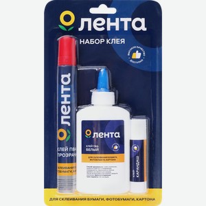 Набор клея ЛЕНТА, Арт. L923263, 3шт