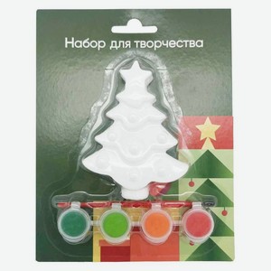 Набор Раскрась фигурку новогодний Маркет