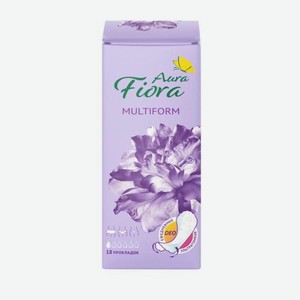 Прокладки ежедневные Aura Fiora Multiform Deo 18шт
