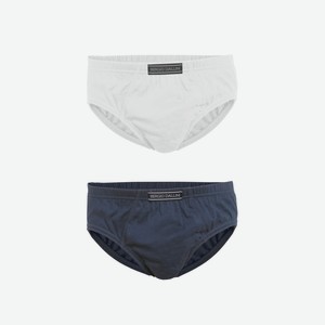 Трусы-слипы детские (для мальчиков) набор (синие, белые) SERGIO DALLINI SG001-2 2 шт размер 140-146