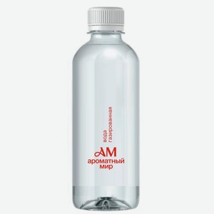 Вода питьевая газированная Ароматный мир 0.33 л