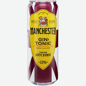 Джин-тоник со вкусом Брусники 0.45 л