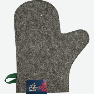 Рукавица для бани и сауны ГЛАВБАНЯ, Арт. Б44