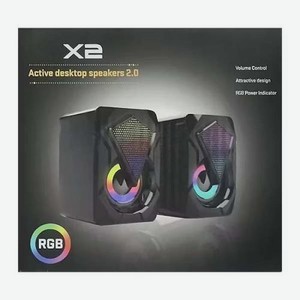 Акустическая система Wellfort RGB C-PM0132-1 с подсветкой