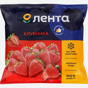 Клубника замороженная ЛЕНТА, 300г