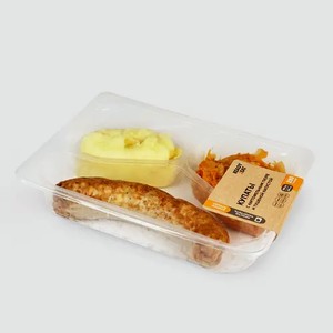 Купаты «Ready2Eat» с картофельным пюре и тушеной капустой, 290 г