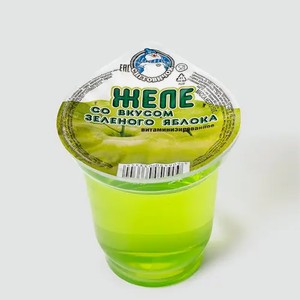 Желе «Снеговичок» со вкусом яблока, 150 г