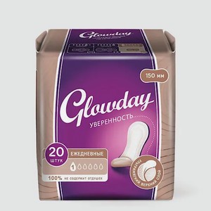 Прокладки «Glowday» ежедневные, 20 шт