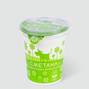Сметана, 10%, 350 г