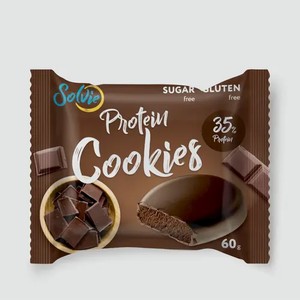 Печенье «Solvie» протеиновое шоколадное, 60 г
