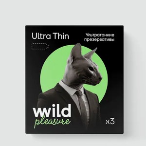 Презервативы латексные «Wild Pleasure» Ultra Thin, 3 шт