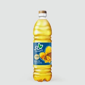 Масло подсолнечное «Я люблю готовить» рафинированное дезодарированное, 1 л