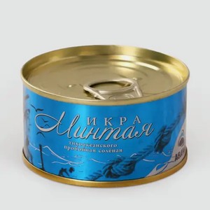 Икра минтая пробойная, соленая, 130 г